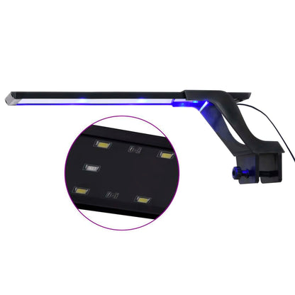 Aquariumlamp Met Klem Led Blauw En Wit 35-55 cm