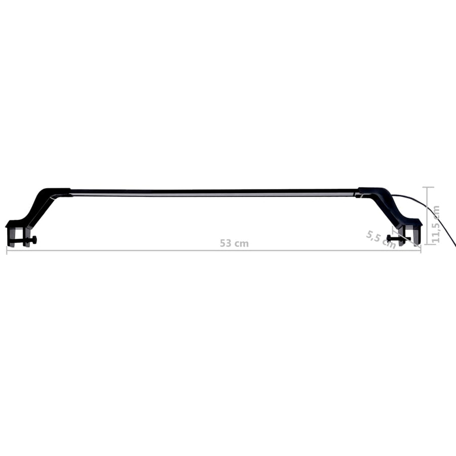 Aquariumlamp Met Klemmen Led Blauw En Wit 55-70 cm