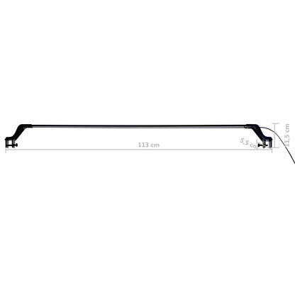Aquariumlamp Met Klemmen Led Blauw En Wit 115-130 cm