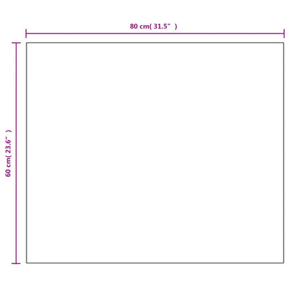 Spiegel Frameloos Glas 1 80 x 60 cm zonder LED