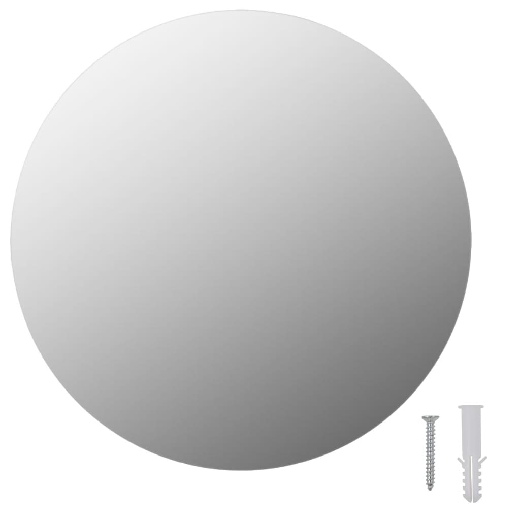 Spiegel Rond Frameloos 30 Cm Glas 1 Φ 30 cm zonder LED