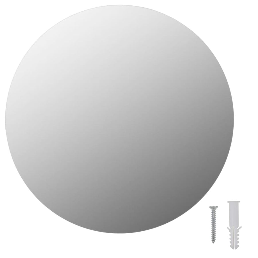 Spiegel Rond Frameloos 30 Cm Glas 1 Φ 30 cm zonder LED