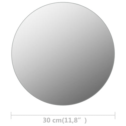 Spiegel Rond Frameloos 30 Cm Glas 1 Φ 30 cm zonder LED