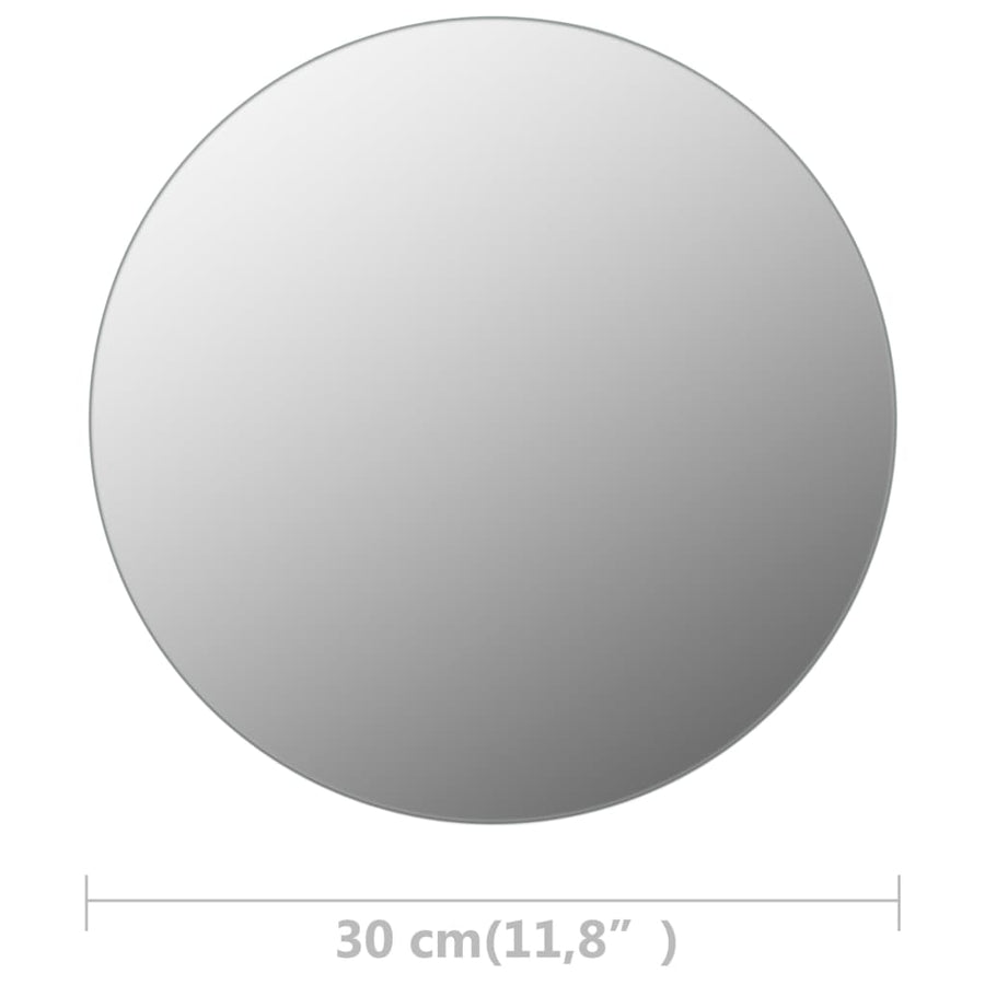 Spiegel Rond Frameloos 30 Cm Glas 1 Φ 30 cm zonder LED