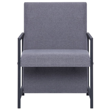 Fauteuil Stof Lichtgrijs