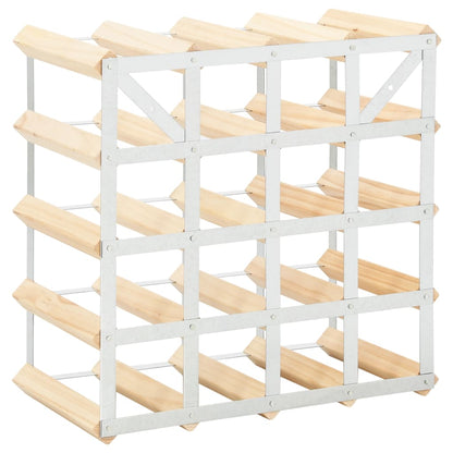 Wijnrek Voor Flessen Massief Grenenhout 20 Beige