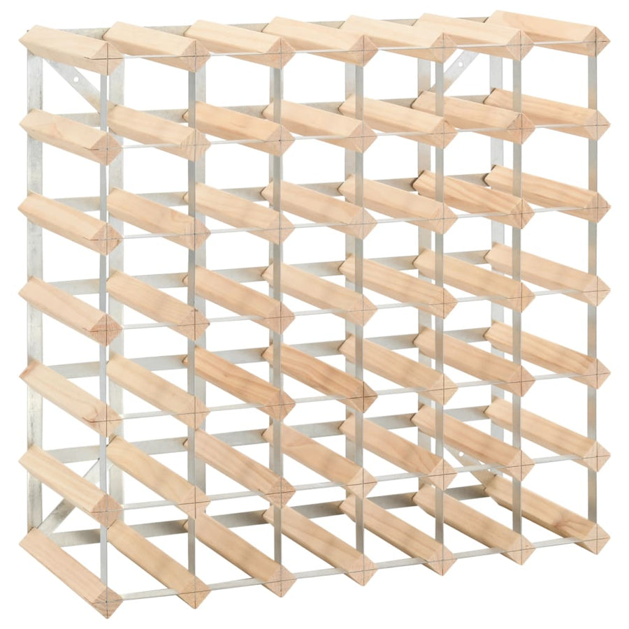 Wijnrek Voor Flessen Massief Grenenhout 42 Beige