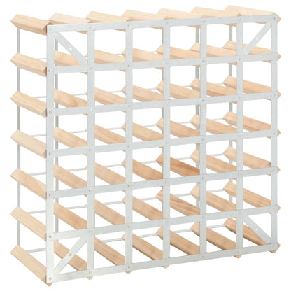 Wijnrek Voor Flessen Massief Grenenhout 42 Beige
