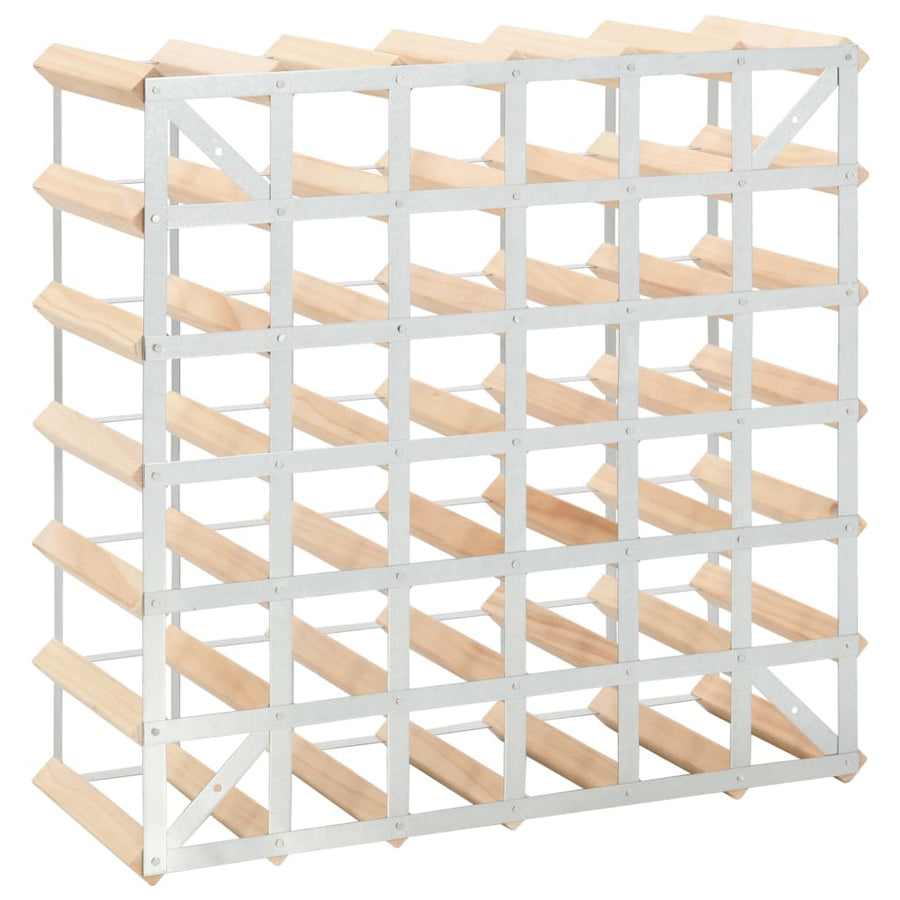 Wijnrek Voor Flessen Massief Grenenhout 42 Beige