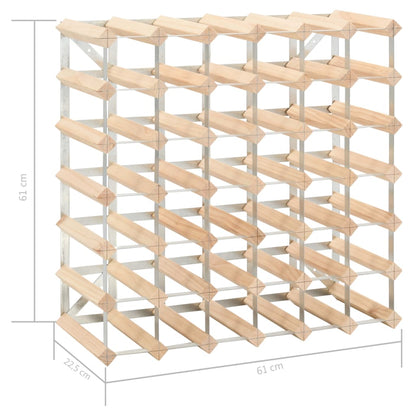 Wijnrek Voor Flessen Massief Grenenhout 42 Beige