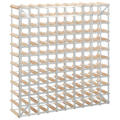 Wijnrek Voor 20 Flessen Massief Grenenhout 120 Beige