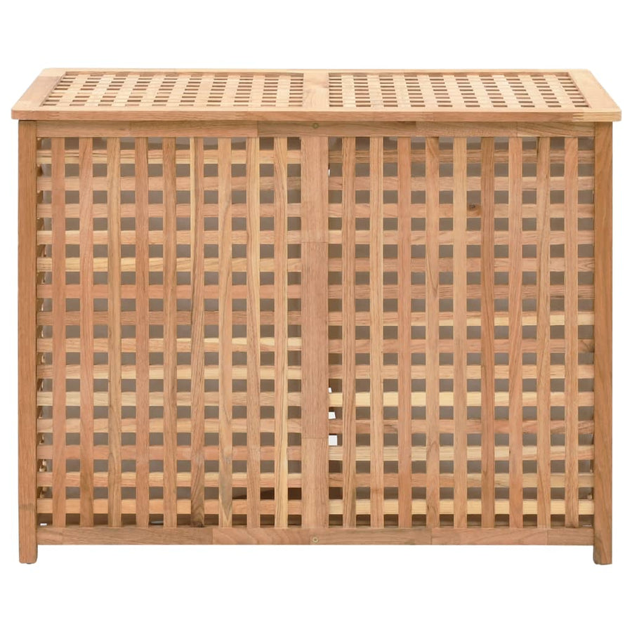 Wasmand 87,5x46x67 massief walnotenhout