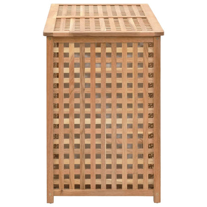 Wasmand 87,5x46x67 massief walnotenhout