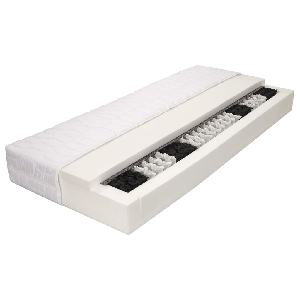 Matras 7 Zone 20 cm pocketvering H2 80x200 cm 80 x 200 cm