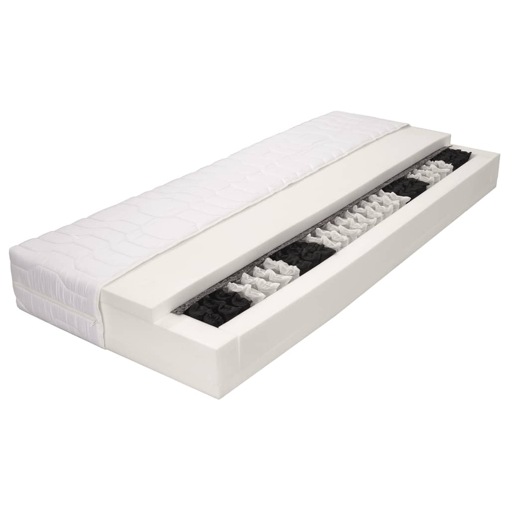 Matras 7 Zone 20 Cm Pocketvering H2 100 x 200 cm