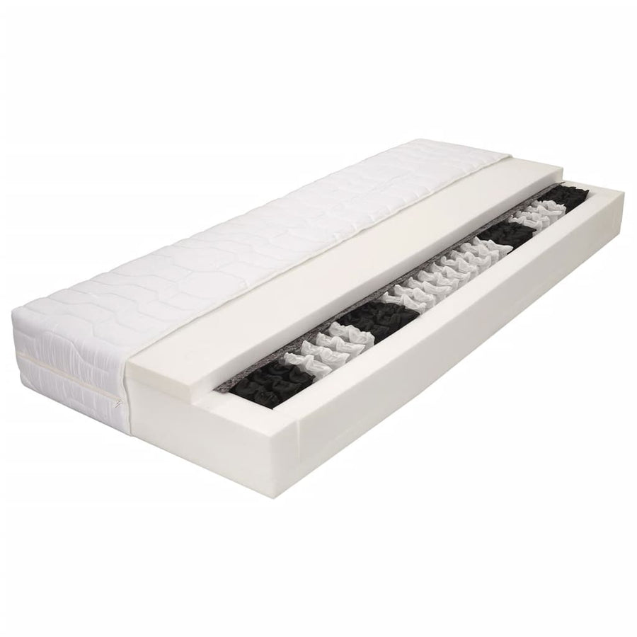 Matras 7 Zone 20 Cm Pocketvering H3 120 x 200 cm