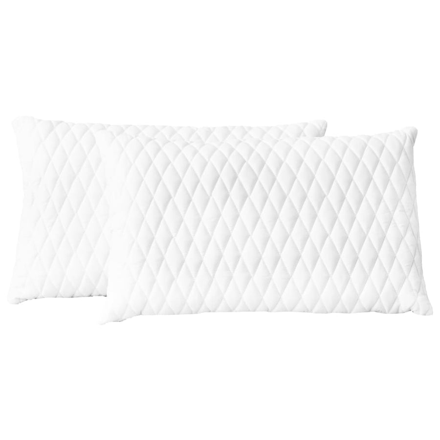 Kussens 2 st 60x40x14 cm traagschuim 60 x 40 cm