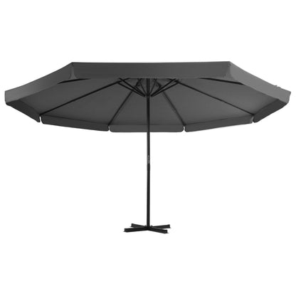Parasol Met Draagbare Voet Antraciet