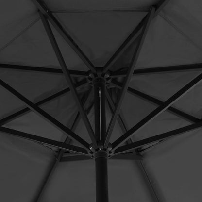 Parasol Met Draagbare Voet Antraciet