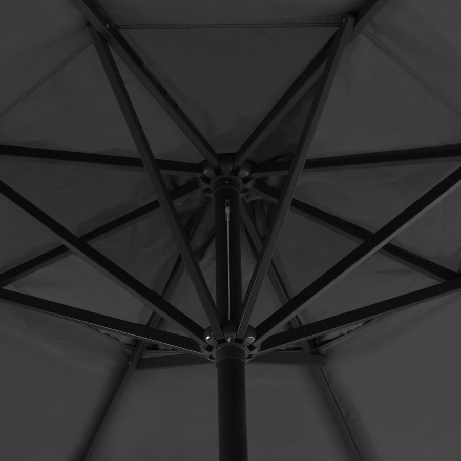 Parasol Met Draagbare Voet Antraciet
