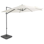 Parasol Met Draagbare Voet Kleurig Zand