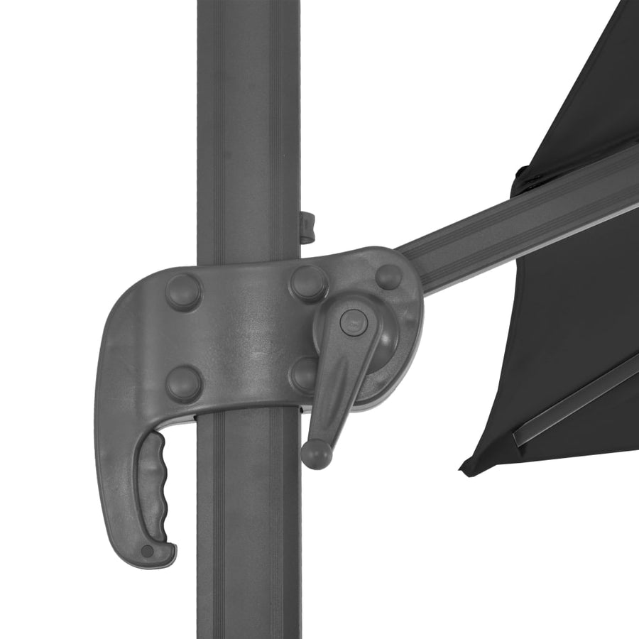 Parasol Met Draagbare Voet Antraciet