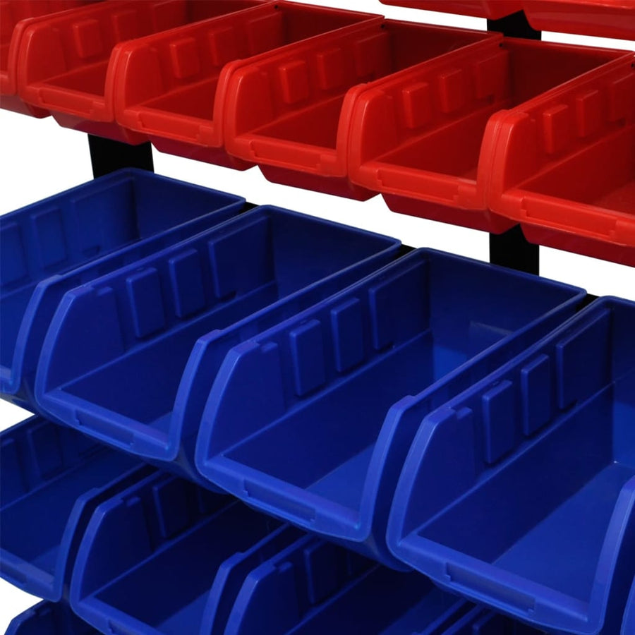 Garage Opbergrek (Blauw En Rood)