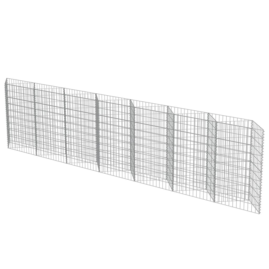 Gabion Mand Gegalvaniseerd Staal 450 x 30 x 100 cm