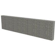 Schanskorfmuur met deksels 600x30x150 cm gegalvaniseerd staal 600 x 30 x 150 cm