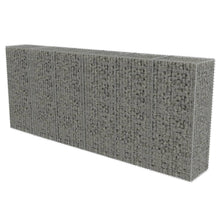 Schanskorfmuur met deksels 300x50x150 cm gegalvaniseerd staal 300 x 50 x 150 cm