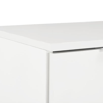 Dressoir 7X35X80 Cm Spaanplaat Hoogglans Wit