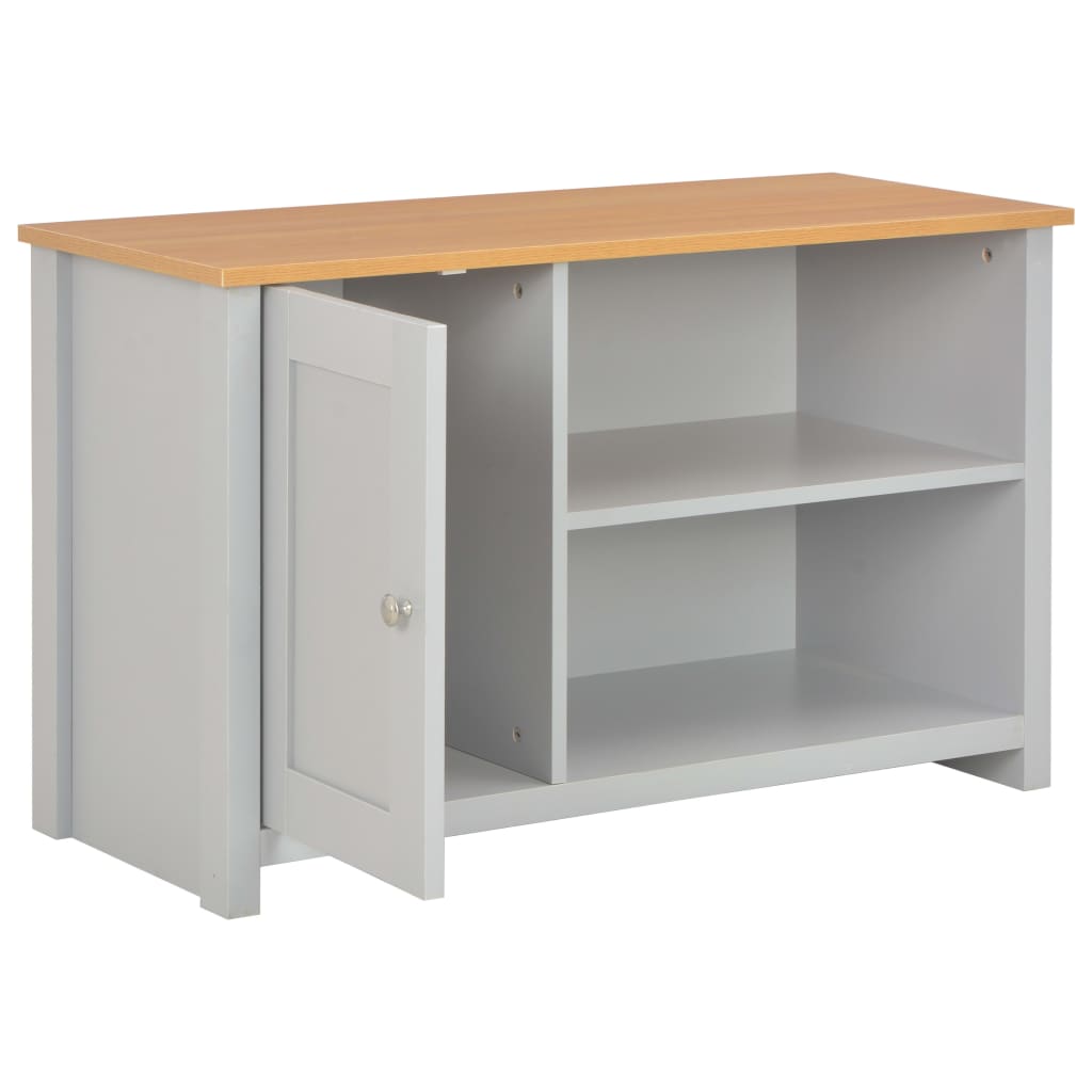 Tv-meubel 95x39x58 cm grijs