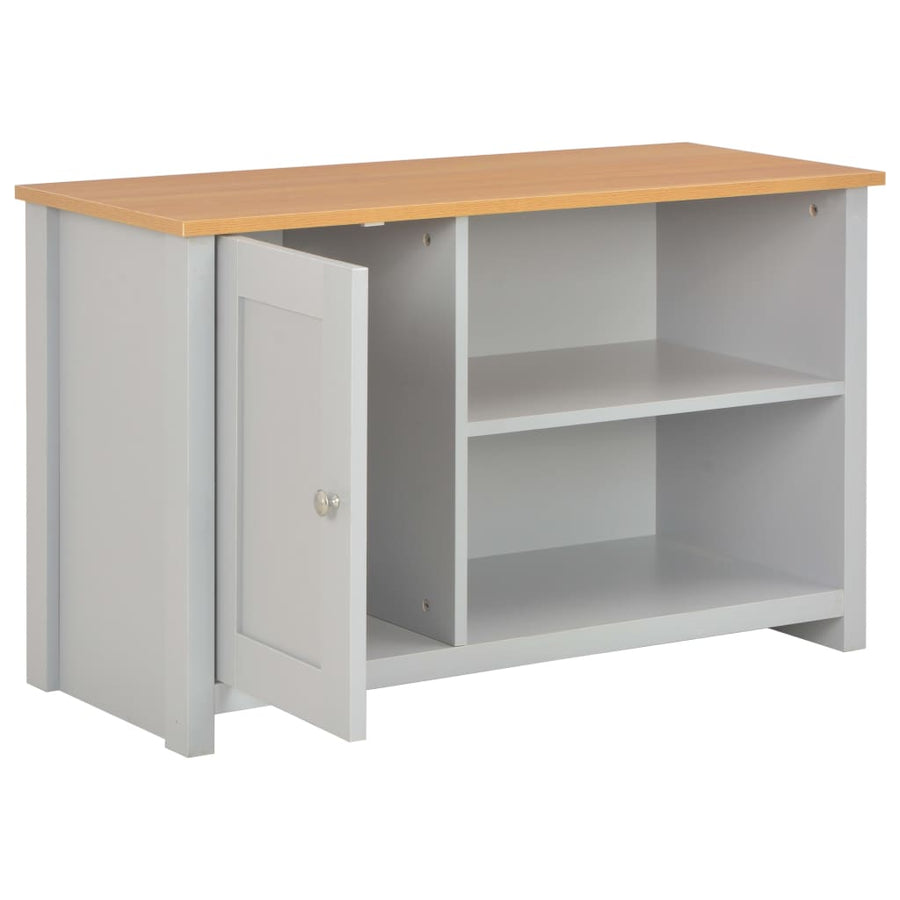 Tv-meubel 95x39x58 cm grijs