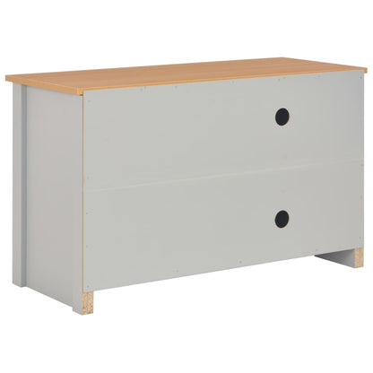 Tv-meubel 95x39x58 cm grijs