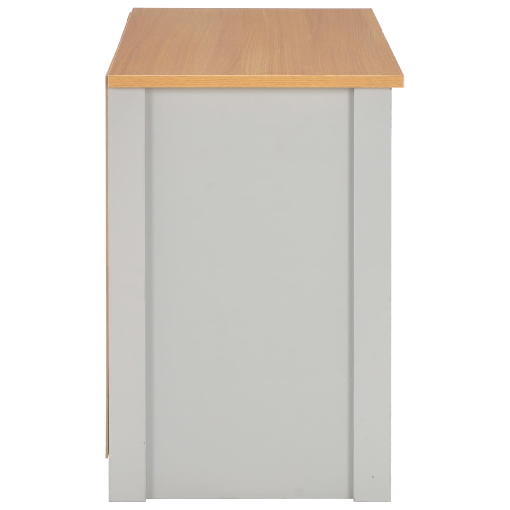 Tv-meubel 95x39x58 cm grijs
