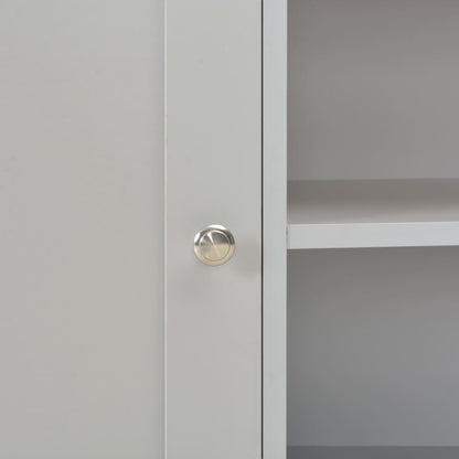 Tv-meubel 95x39x58 cm grijs