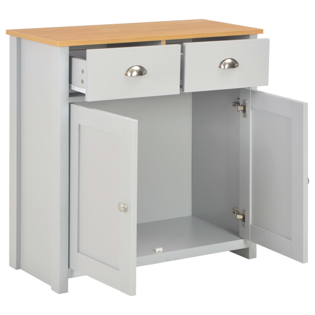 Dressoir Grijs 79 x 35 x 81 cm