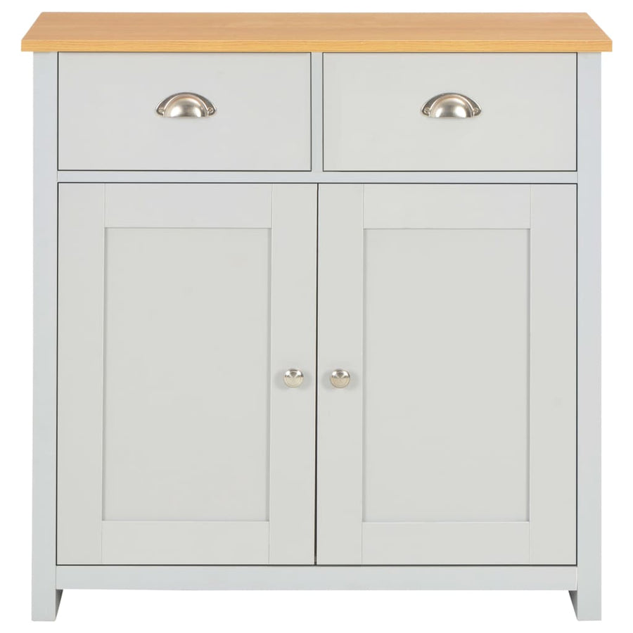 Dressoir Grijs 79 x 35 x 81 cm