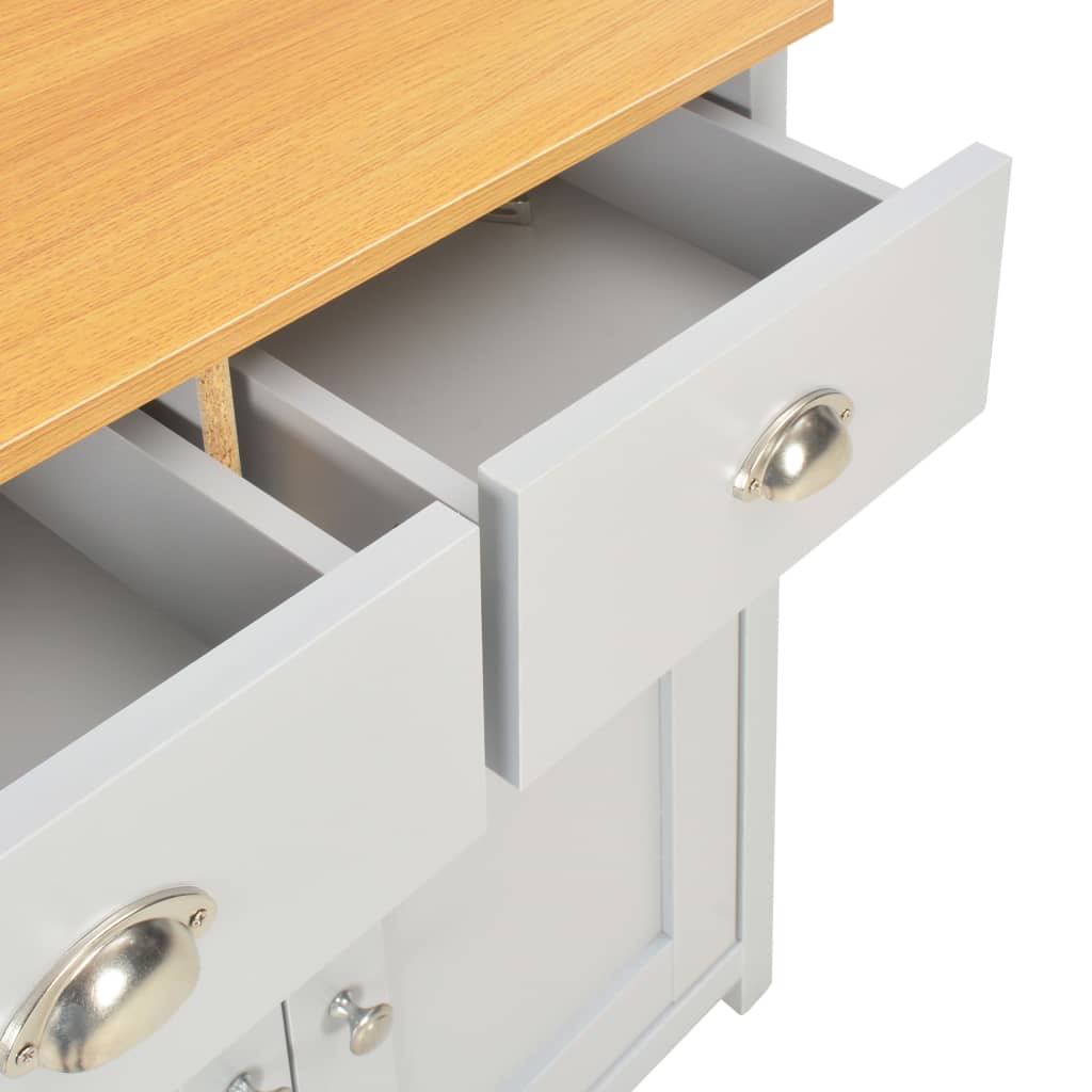 Dressoir Grijs 79 x 35 x 81 cm