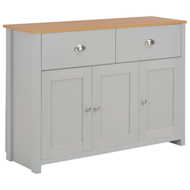 Dressoir Grijs 112 x 35 x 81 cm