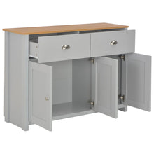 Dressoir Grijs 112 x 35 x 81 cm