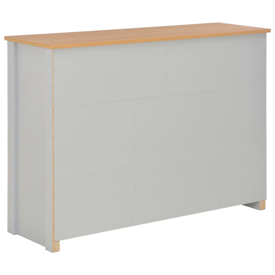 Dressoir Grijs 112 x 35 x 81 cm