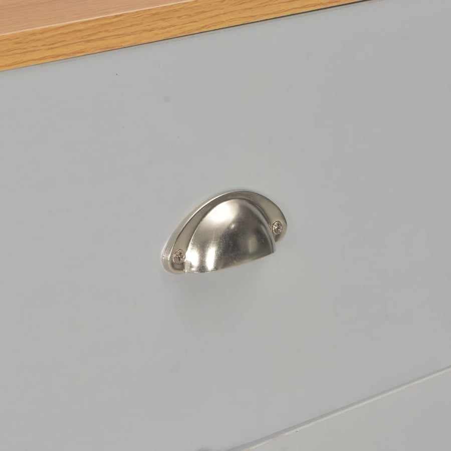 Dressoir Grijs 112 x 35 x 81 cm