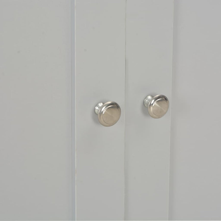 Dressoir Grijs 112 x 35 x 81 cm