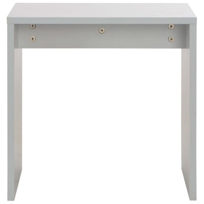 Kaptafel Met Spiegel En Krukje 104X45X131 Cm Grijs
