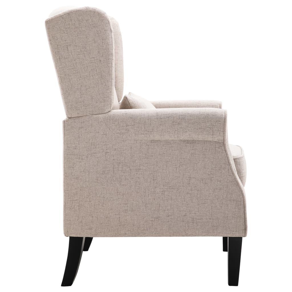 Fauteuil Stof Beige