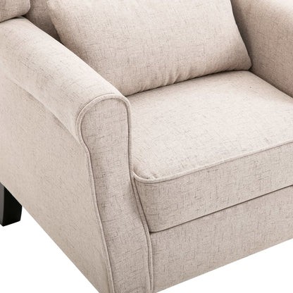Fauteuil Stof Beige