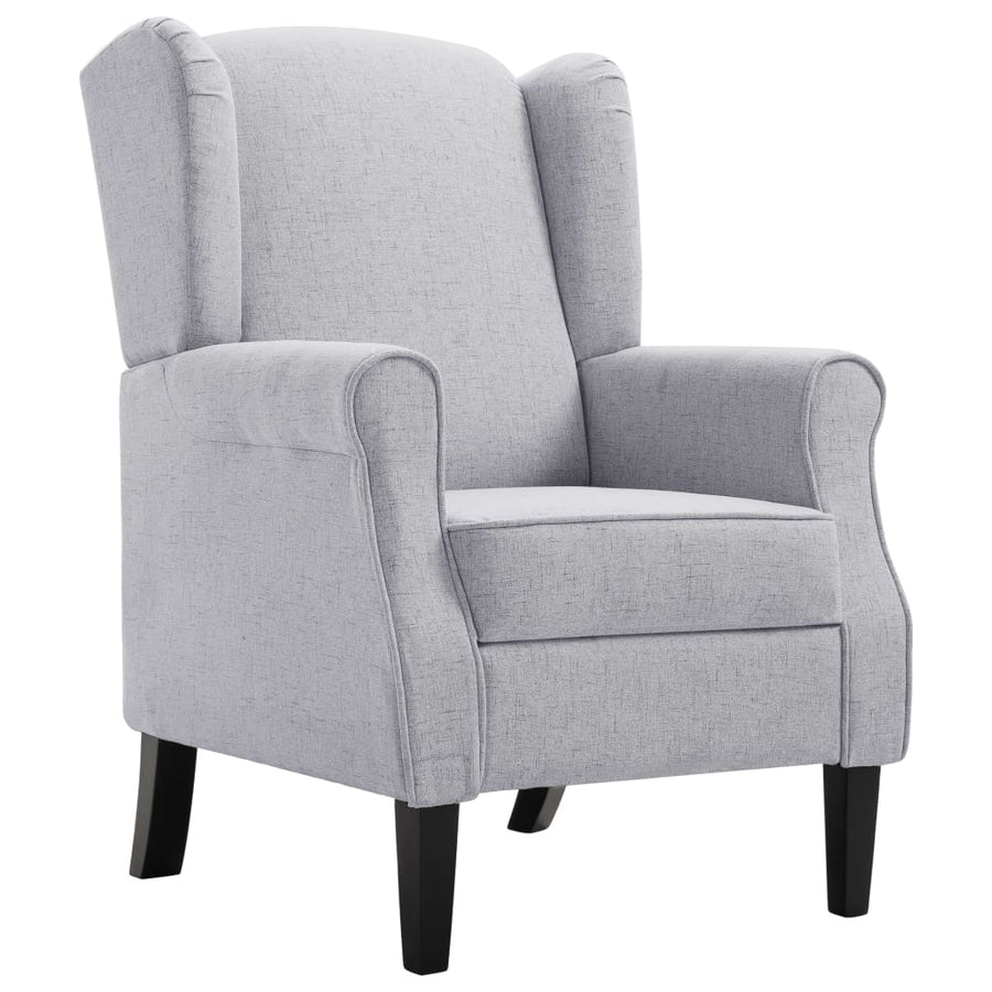 Fauteuil Stof Lichtgrijs