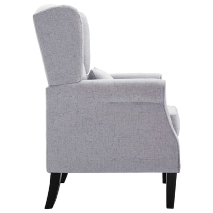 Fauteuil Stof Lichtgrijs