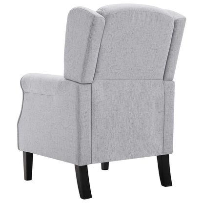 Fauteuil Stof Lichtgrijs